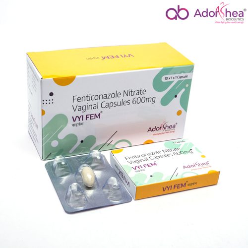 Fenticonazole Nitrate Vaginal Capsules 600 mg