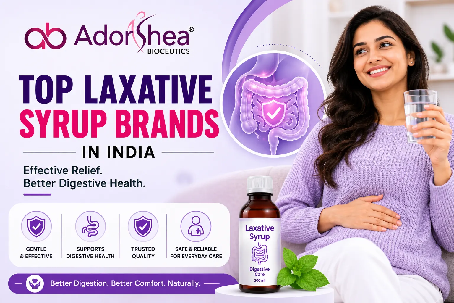 Top Laxative Syrup Brands in India