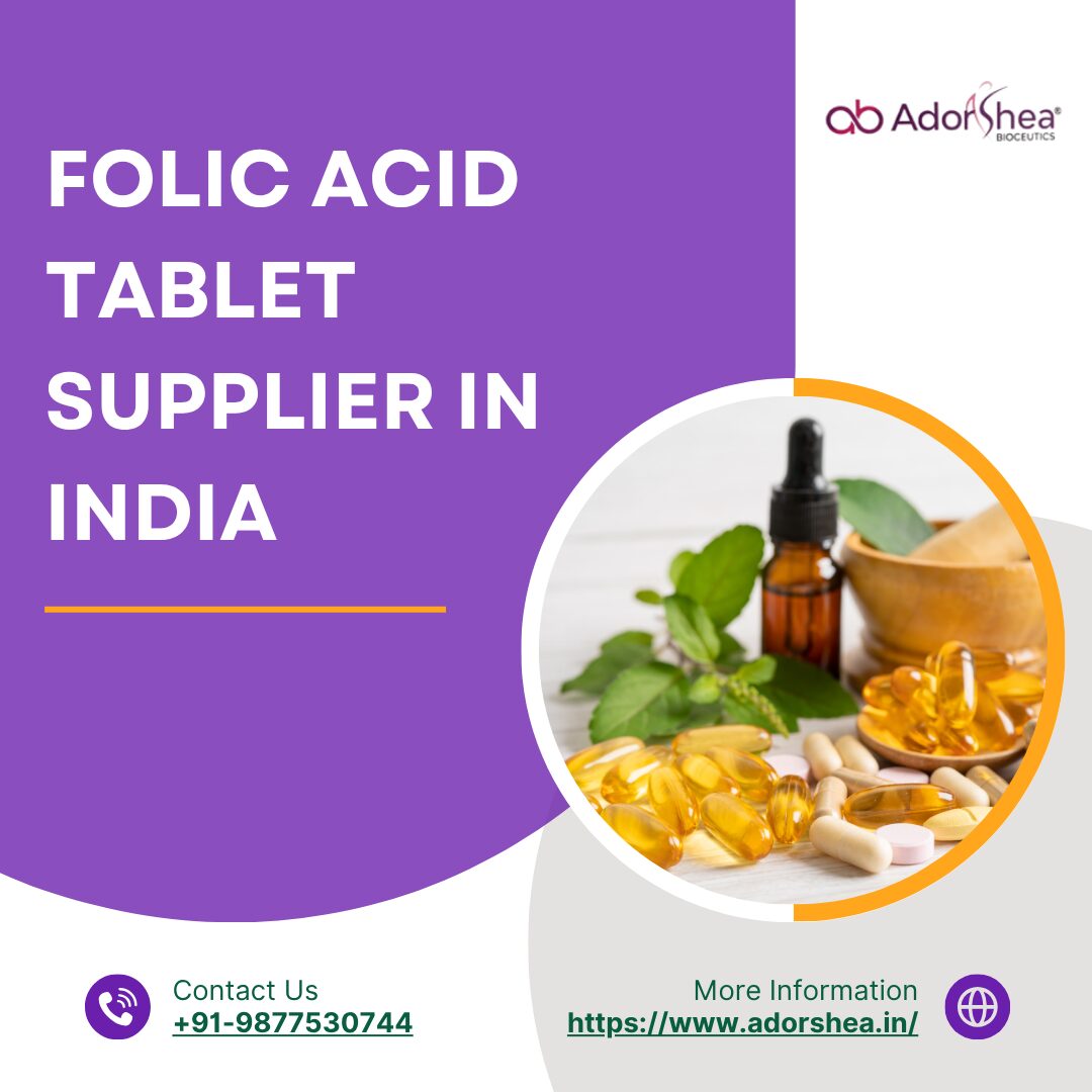 Folic Acid Tablet Supplier in India