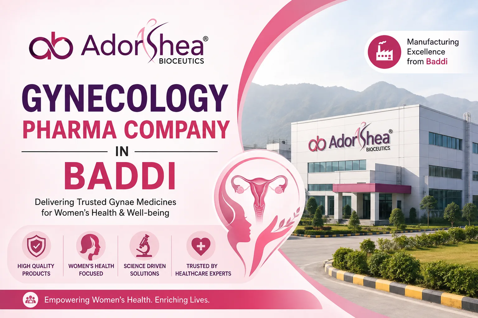 Gynecology Pharma Company in Baddi