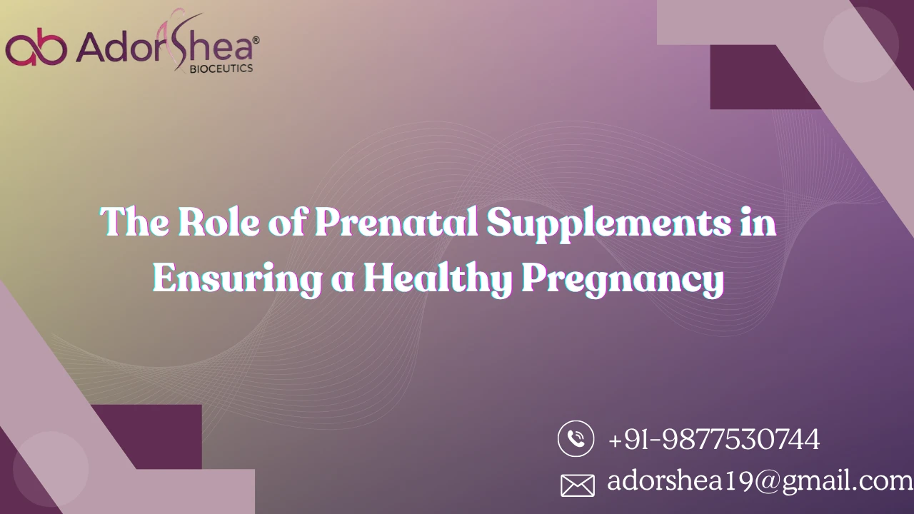 The Role of Prenatal Supplements in Ensuring a Healthy Pregnancy