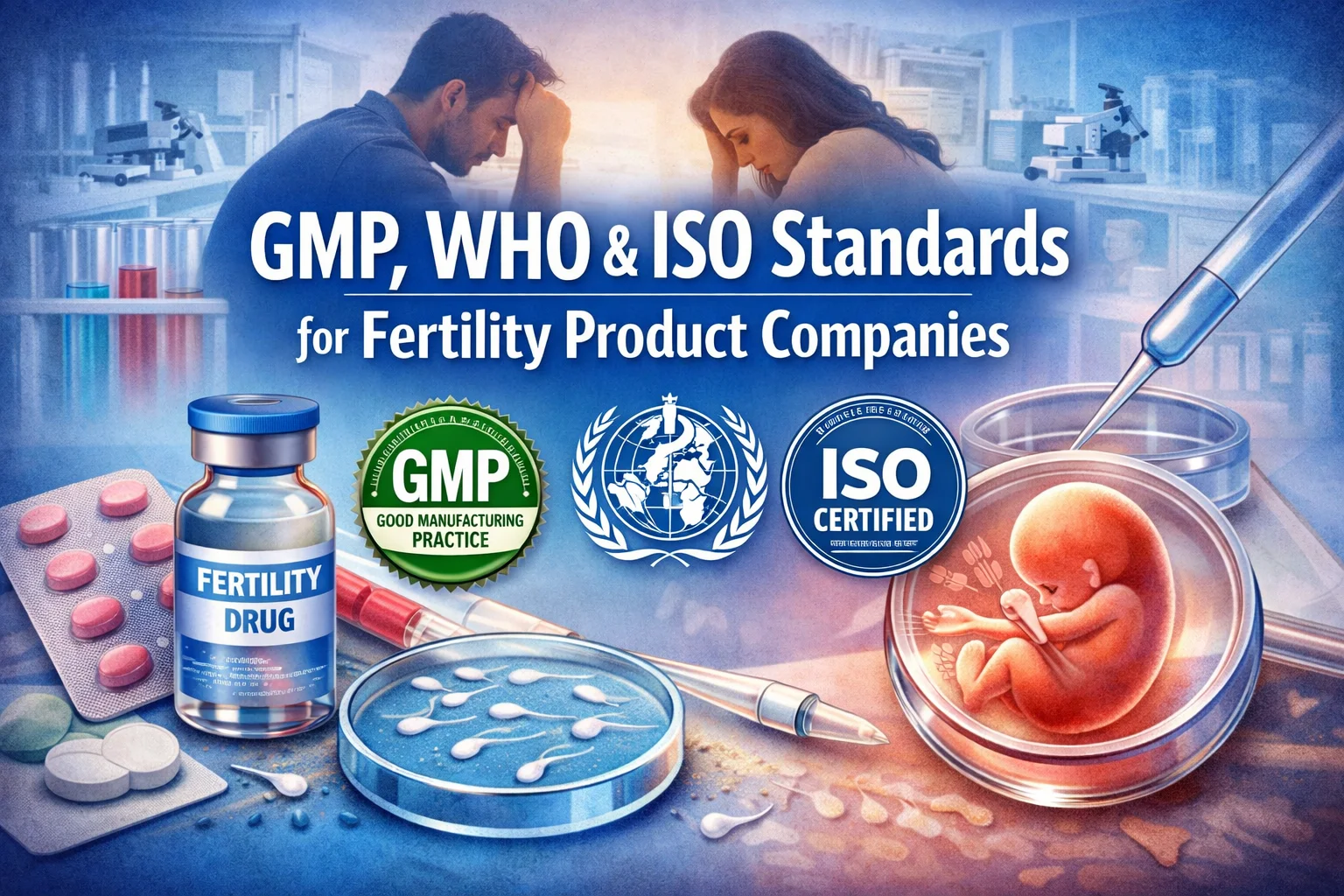 GMP, WHO & ISO Standards for Fertility Product Companies