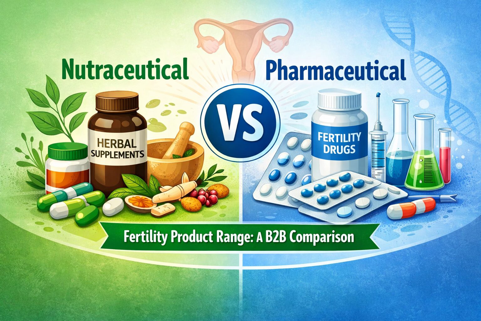 Nutraceutical vs Pharmaceutical Fertility Product Range: A B2B Comparison