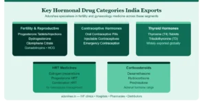 How Indian Pharma Companies Export Hormonal Drugs Globally