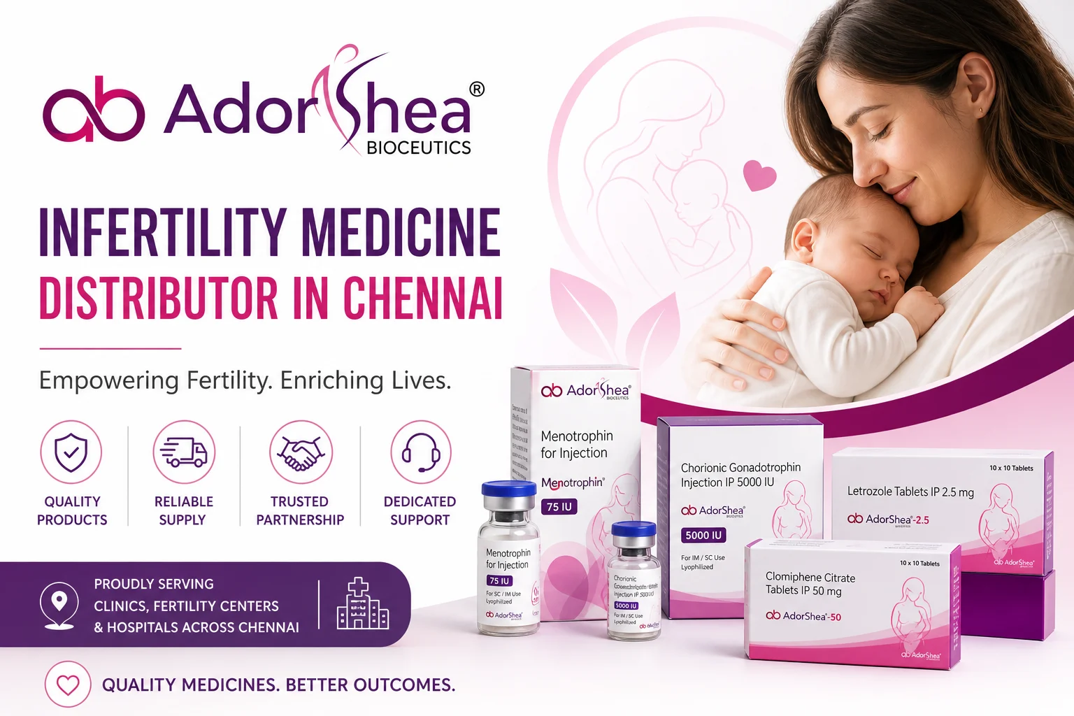 Infertility Medicine Distributor in Chennai 